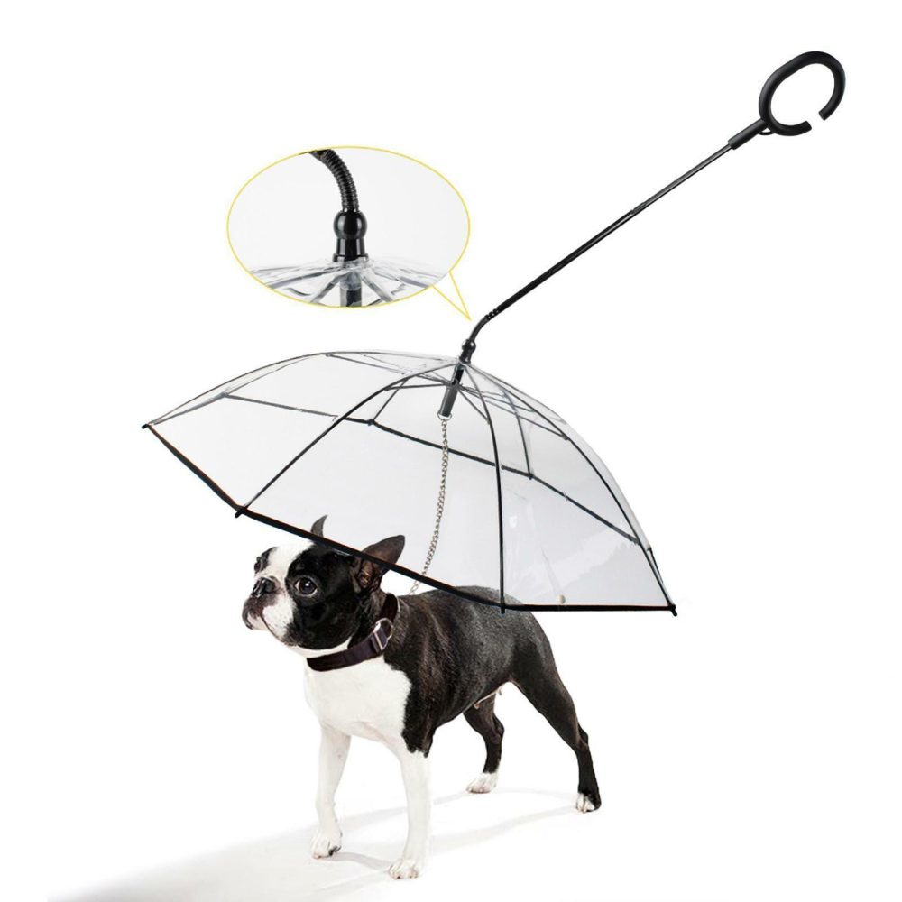 چتر حیوانات خانگی پوشش شفاف ضد آب Doggy Dry Walking