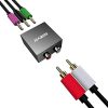 مبدل صوتی Stereo RCA دو جهته برای بلندگوی چند رسانه ای 5.1 برند SGEYR - Image 6