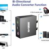مبدل صوتی Stereo RCA دو جهته برای بلندگوی چند رسانه ای 5.1 برند SGEYR - Image 4