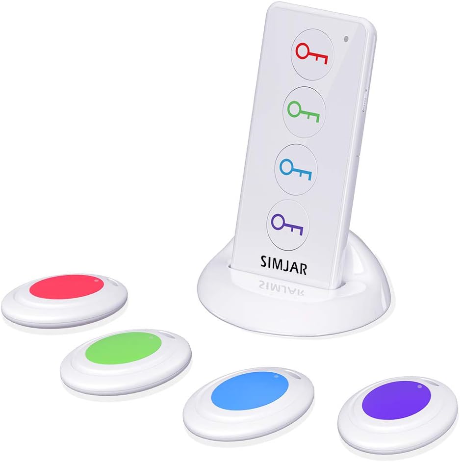 کلید یاب وایرلس 4 آویز برند Simjar