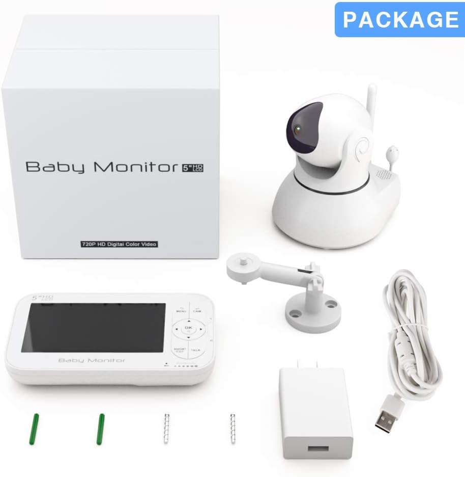 دوربین اتاق کودک با مانیتور 1080p برند Cosansys