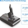 باتری جاروشارژی دایسون 21.6 ولتی 4000 میلی آمپر Dayson v7 - Image 5