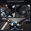 سنسور و نمایشگر باد لاستیک موتور سیکلت TPMS بی سیم برند invtek - Image 5