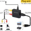 مبدل آداپتور صوتی تصویری AV 1080p 3RCA به HDMI CVBS برند WAVLINK - Image 5