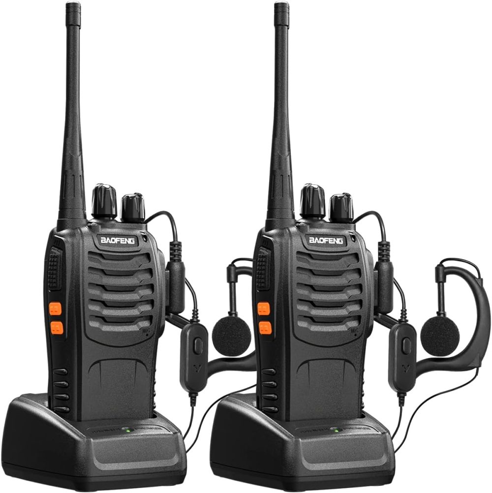 واکی تاکی اینترفون حرفه ای VHF/UHF FM برند Baofeng Walkie Talkies bf-888s