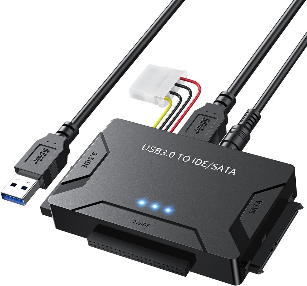 مبدل اکسترنال هارد درایو Reader Ultra Recovery برای هارد دیسک Universal 2.5/3.5 اینچ HDD/SSD برند POSUGEAR