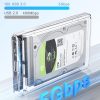 محافظ هارد اکسترنال شفاف USB 3.0 به SATA III برای هارد SSD 7 میلی متری/9.5 میلی متری برند POSUGEAR - Image 2