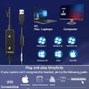 هدست با میکروفن حذف نویز usb برند Wantek مدل 602 - Image 6