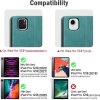 قاب محافظ چرم گیاهی برای iPad Pro 12.9 inch نسل 6/5/4/3 نسل 2022/2021/2020/2018 برند auaua - Image 6