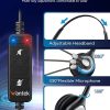 هدست با میکروفن حذف نویز usb برند Wantek مدل 602 - Image 3