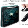 قاب محافظ چرم گیاهی برای iPad Pro 12.9 inch نسل 6/5/4/3 نسل 2022/2021/2020/2018 برند auaua - Image 5