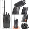 واکی تاکی اینترفون حرفه ای VHF/UHF FM برند Baofeng Walkie Talkies bf-888s - Image 8