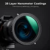 فیلتر کی اند اف K&F Concept 82mm Variable Fader ND2-ND32 ND filter and CPL Circular Polarizing filter 2 in 1 - Image 2