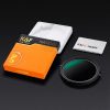 فیلتر کی اند اف K&F Concept 82mm Variable Fader ND2-ND32 ND filter and CPL Circular Polarizing filter 2 in 1 - Image 3