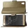 قاب محافظ چرم PU جا کارتی دار همراه با گلس برای گوشی Sony Xperia XA1 Ultra، XA1 - Image 2