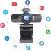 وب کم با میکروفون 1080P کاهش نویز برای استریم - Image 2