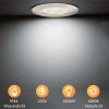 چراغ توکار سقفی 4000K LED سفید خنثی IP44 (6عددی) برند wowlite - Image 2