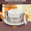 چراغ توکار سقفی 4000K LED سفید خنثی IP44 (6عددی) برند wowlite - Image 7