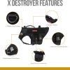 قلاده جلیقه تاکتیکال سگ با سگک های Destroyer برند one tigers - Image 4