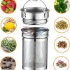 فلاسک شیشه ای نگهدارنده نوشیدنی سرد و گرم برند Litchi - Image 5