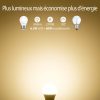 لامپ ال ای دی 6.5W E27 G45 2700K گرم سفید 806Lm بسته 6 عددی برند LVWIT - Image 3