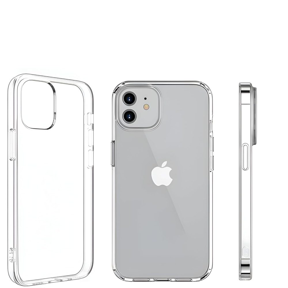 قاب محافظ کریستالی ضد خش و زردی و ضربه برای آیفون 12 مینی برند Keephone