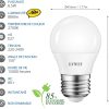 لامپ ال ای دی 6.5W E27 G45 2700K گرم سفید 806Lm بسته 6 عددی برند LVWIT - Image 4