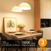 لامپ ال ای دی 6.5W E27 G45 2700K گرم سفید 806Lm بسته 6 عددی برند LVWIT - Image 6