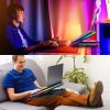کول پد لپ تاپ و نگهدارنده گوشی نور های RGB برند TopMate مدل C12 - Image 7