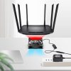 فن 80 میلی‌متری 12 ولتی 3 سرعته، فن Case Fan سازگار با رایانه / PS / کابینت AV / روتر چند طرفه برند ELUTENG - Image 7