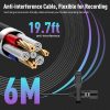 میکروفون خازنی درگاه مانیتور صوتی، پشتیبانی از میکروفون شارژ USB، کاهش نویز برند SYNCO - Image 5