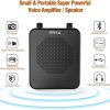 تقویت کننده صدای قابل حمل، بلندگوی سیستم PA شارژی 2800 میلی آمپری بلوتوثی برند Giecy - Image 6