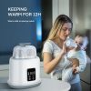 گرمکن دوبل شیشه شیر نوزاد 6 در 1 فاقد BPA برند Amzdeal - Image 6
