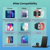 شارژر بی سیم فست شارژ برای گوشی و ای واچ iphone vs galaxy برند Seneo - Image 5