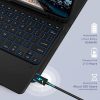 قاب محافظ با کیبورد لمسی جداشونده برای سامسونگ گلکسی تب A 8.0 2019 SM-T290 / SM-T295 برند QYiiD - Image 5