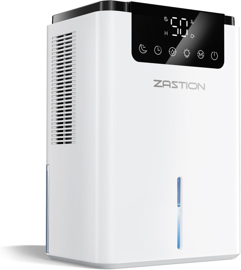 رطوبت‌گیر 2200 میلی لیتر با عملکرد یخ‌زدایی خودکار بی صدا برند ZASTION
