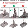 باتری جاروشارژی دایسون سازگار با Dyson V7 SV11 Motorhead Animal Trigger HEPA Car+Boat Absolute برند ARyee - Image 8