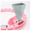حلقه تناسب اندام هولاهوپ چرخشی خودکار دارای نمایشگر (رنگ بنفش) - Image 6