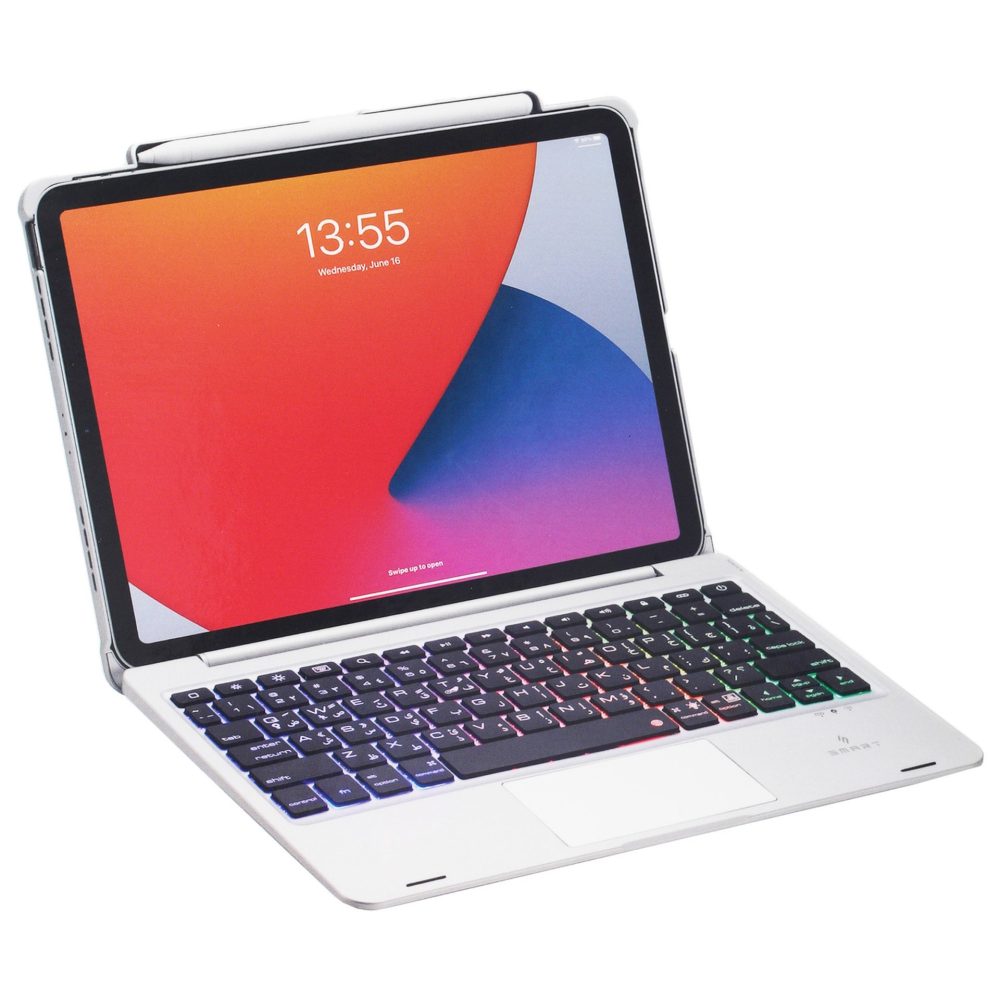 کیبورد بلوتوثی هوشمند آیپد 10.2 اینچی برند smart مدل ACIPD11